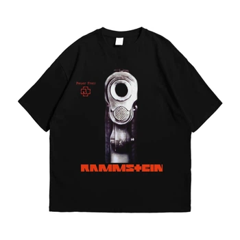 Футболка с принтом Rammstein Feuer frei! 2XL Черный Ф Ram007-Ч 2XL