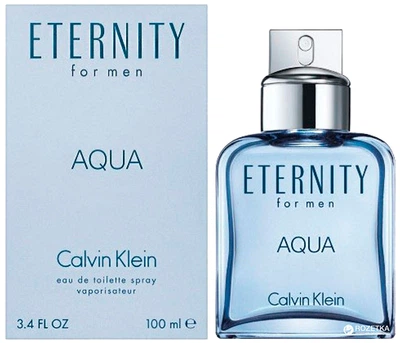 Туалетна вода для чоловіків Calvin Klein Eternity Aqua 100 мл (3607342107977)
