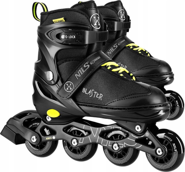 Rolki Nils Extreme Blaster NA18168A 39-42 L Czarne (5907695557114)