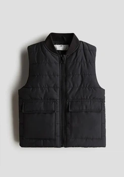 Жилет пуховий чорний H&M 98-104см (400098997)