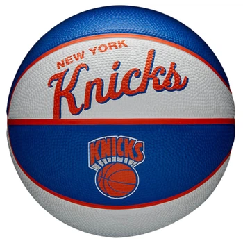 Баскетбольный мини-мяч Wilson NBA TEAM RETRO BSKT MINI NY KNICKS (размер 3) WTB3200XBNYK