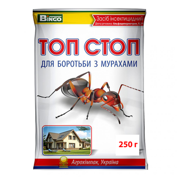 Кристаллы от муравьев топ стоп 250 г bingo