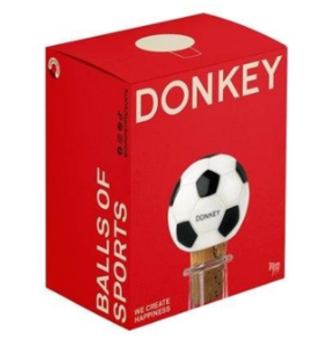 Пробка для пляшки Donkey Soccer Ball (4260407137709)