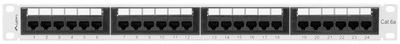 Patch panel Lanberg 24 port 1U kat. 6a Silver (PPUA-1024-S)