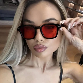 Солнцезащитные очки No Brand Resort красные с черным