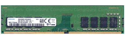 Оперативная память для ПК Samsung DDR4 8GB 2666MHz UDIMM 1Rx8 PC4-2666V (M378A1K43DB2-CTD)