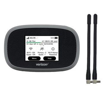 Мобильный 4G роутер Novatel MiFi 8800 + 2 терминальные антенны 3 дб