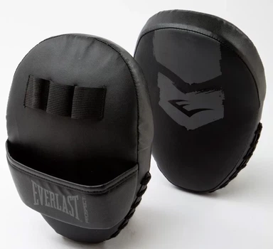 Комплект для боксу Everlast чорний сірий рукавички для боксу та кікбоксингу унісекс синтетична шкіра