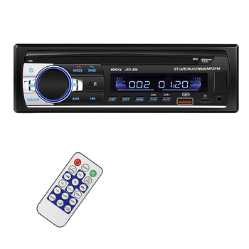 Автомагнітола Polarlander JSD 520 Bluetooth 1 DIN РК дисплей USB SD MMC потужність 60х4 Вт з пультом управління