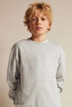 Світшот H&M 1140466 134-140см сірий меланж
