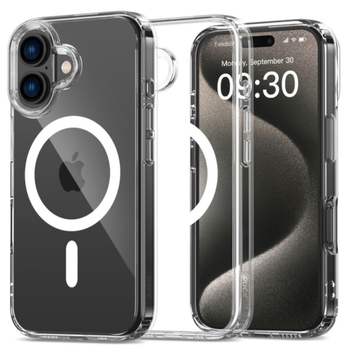 Чохол для iPhone 16 з Magsafe Rock Crystal Series Прозорий