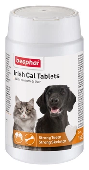 Минеральная добавка для собак и котов Irish Cal Tablets, 150 табл