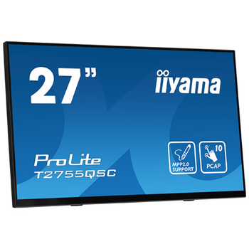Монітор 27" Iiyama ProLite T2755QSC-B1 2560×1440 IPS 16:9