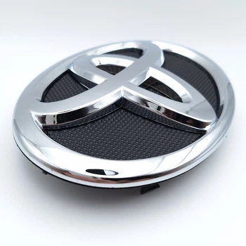 Эмблема логотип Toyota передняя 150*102 мм (с подложкой) 75311-06060