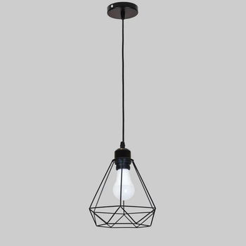 Чорний підвіс у стилі лофт "Modern Loft Light" (52-2019F-1 BK+BK)