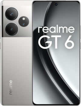 Smartfon Realme GT 6 5G 16/512GB Fluid Silver (6941764433939)