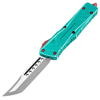 Нож автоматический Microtech Combat Troodon Hellhound Bounty Hunter (длина: 241мм, лезвие: 95мм)