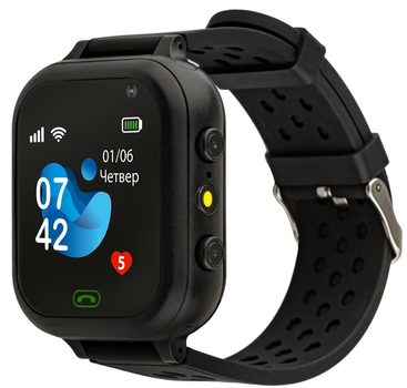Дитячий Розумний Годинник з Сім Картою Smart Watch Q21 SIM /LBS /Чорний