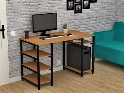 Стіл письмовий FlashNika Loft СКЛ-2 140 бук