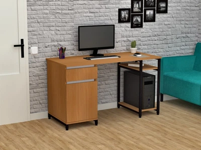 Стіл письмовий FlashNika Loft СКЛ-5 140 бук