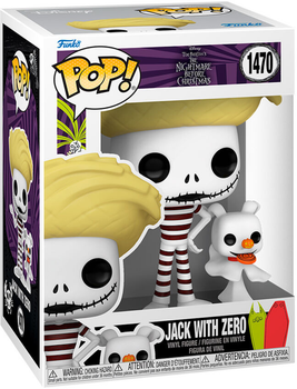 Набір фігурок Funko Pop! Disney Nightmare Before Christmas Jack with Zero 2 шт (889698805988)