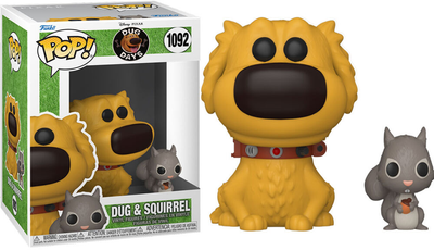 Zestaw figurek Funko Pop! Dug Days Dug with Squirrel 2 szt (889698573849)