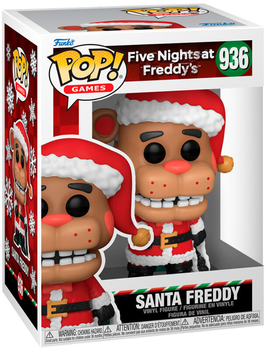 Фігурка Funko Pop! Five Nights at Freddys Holiday Santa Freddy 9 см (889698724883)