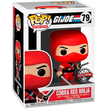 Figurka Funko Pop! G.I. Joe Cobra Red Ninja Exclusive 9 cm (889698561112)