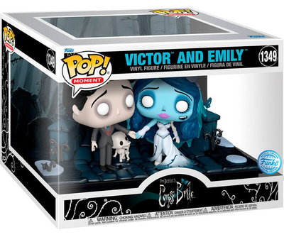 Zestaw figurek Funko Pop! Moment Disney The Corpse Bride Victor and Emily Exclusive (889698711791)