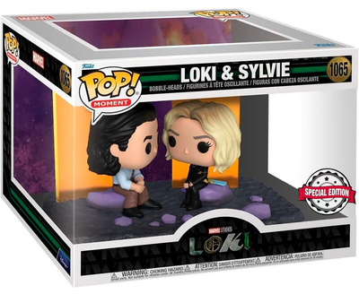 Zestaw figurek Funko Pop! Moment Marvel Loki Loki and Sylvie Exclusive 2 szt (889698650304)