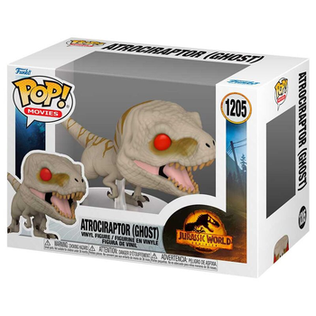 Figurka Funko Pop! Jurassic World 3 Atrociraptor Ghost 9 cm (889698552899)