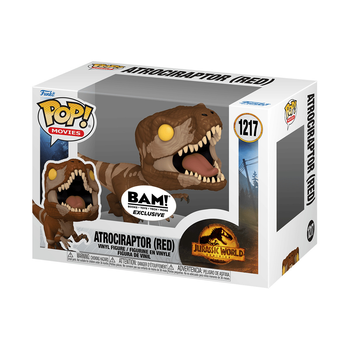 Фігурка Funko Pop! Jurassic World 3 Atrociraptor Red Exclusive 9 см (889698552912)