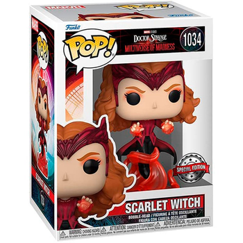 Figurka Funko Pop! Marvel Doctor Strange Multiverse of Madness Scarlet Witch Exclusive 9 cm (889698628167)