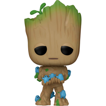 Фігурка Funko Pop! Marvel I am Groot Groot with Grunds 9 см (889698706520)