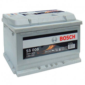 Автомобільний аккумулятор BOSCH S5 77 Ah (R+) (780А)