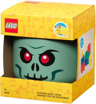 Контейнер для зберігання LEGO Storage Head Skeleton Sand Green (40320811)