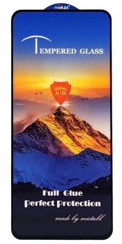 Защитное стекло MTB для OnePlus Nord N200 5G Full Glue полный клей black