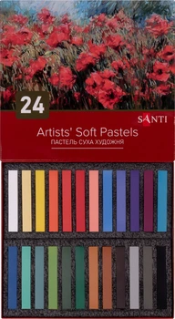Пастель суха художня Santi 24 кольорів (353694)