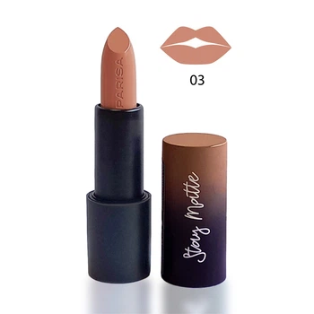 Помада для губ Parisa cosmetics Stay Matte L-08 тон 03 Brown sugar (6972032098192)