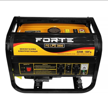 Генератор бензо-газовый FG LPG 3800 Forte