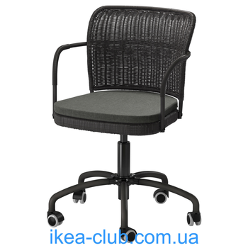 wicker desk chair ikea