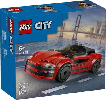 Конструктор Lego City Красный спортивный автомобиль 60448