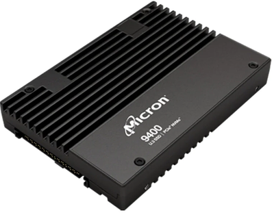 Накопитель SSD Micron 9400 MAX 6.4TB NVMe U.3 15mm PCIe 4.0 x4 3D TLC NAND (MTFDKCC6T4TGJ-1BC1ZABYYR)