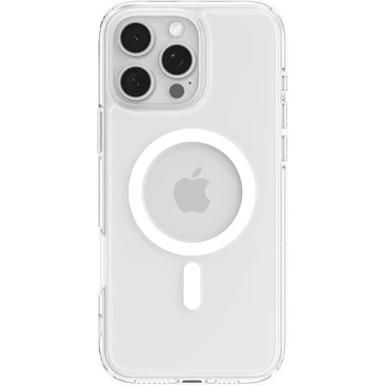 Чохол iPhone 16 Pro Max Mossily Pure with MagSafe transparent