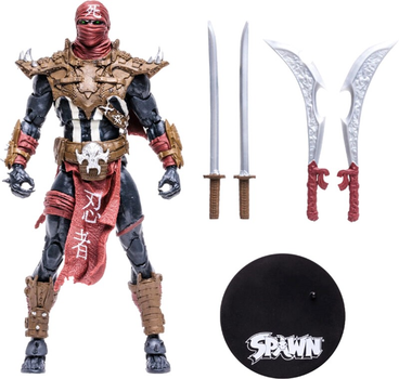 Figurka Mcfarlane Toys Spawn Evolutions Spawn Ninja z akcesoriami 18 cm (787926901528)