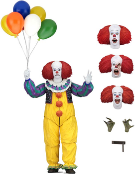 Figurka Neca 1990 It Pennywise Ultimate z akcesoriami 18 cm (634482454602)