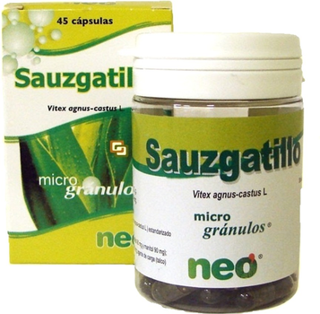 Naturalny suplement diety Neo Fitogranulos Sauzgatillo 45 kapsułek (8436036590086)