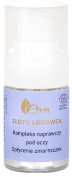 Krem pod oczy Ava Złoto Lodowca Kompleks 15 ml (5906323007366)