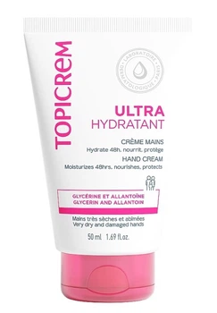 Ультраувлажняющий крем для сухой и поврежденной кожи рук Topicrem Ultra Hydratant Crème Mains 50 мл