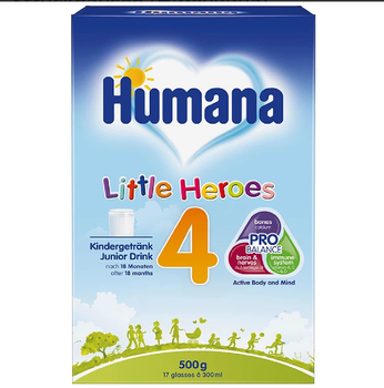 Молочная сухая смесь Humana little heroes 4 500 г